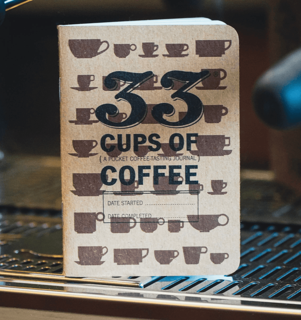 33 Cups of Coffee - Pocket Coffee Journal - Utopian Coffee