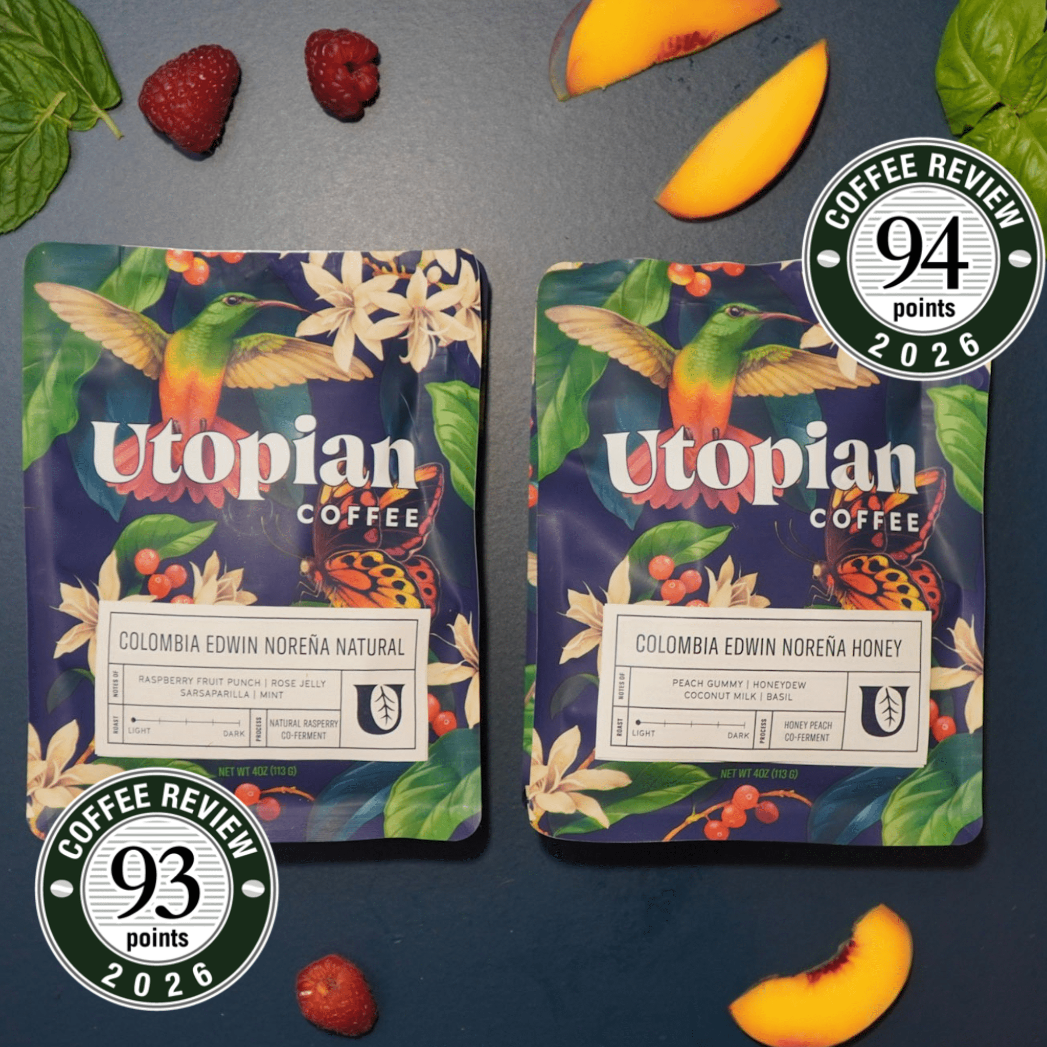 Colombia Edwin Noreña Co-Fermented Twin Pack - Utopian Coffe