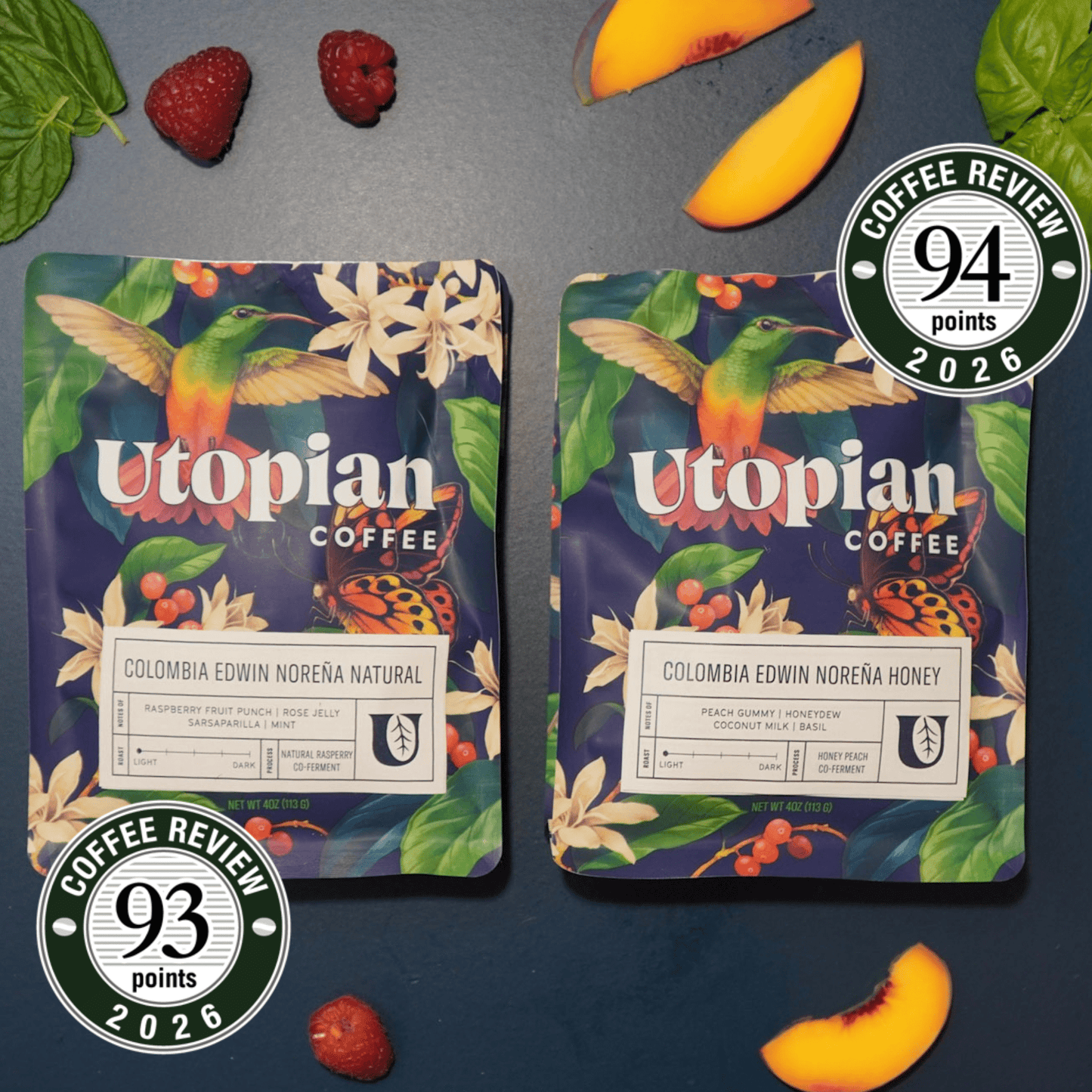 Colombia Edwin Noreña Co - Fermented Twin Pack - Utopian Coffee