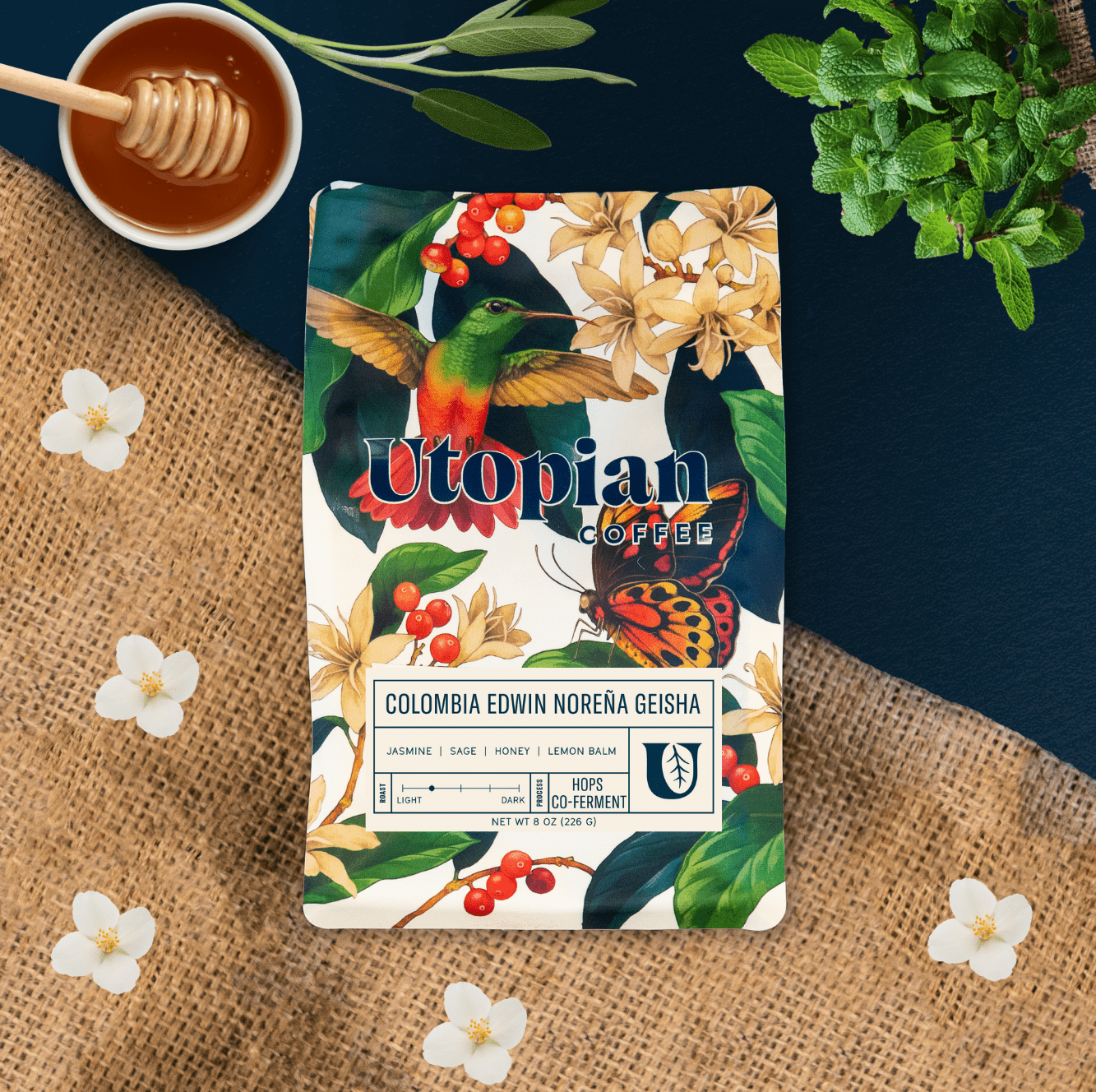Colombia Edwin Noreña Geisha - Utopian Coffee