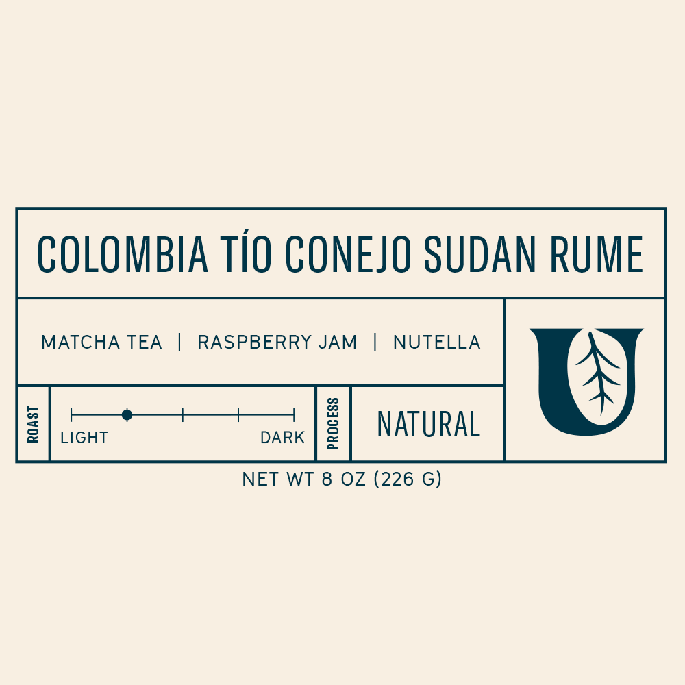 Colombia Tío Conejo Sudan Rume - Utopian Coffee