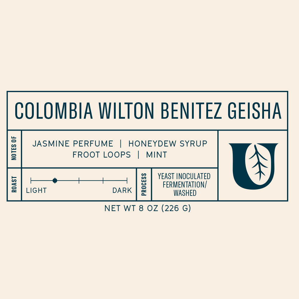 Colombia Wilton Benitez Geisha - Utopian Coffee