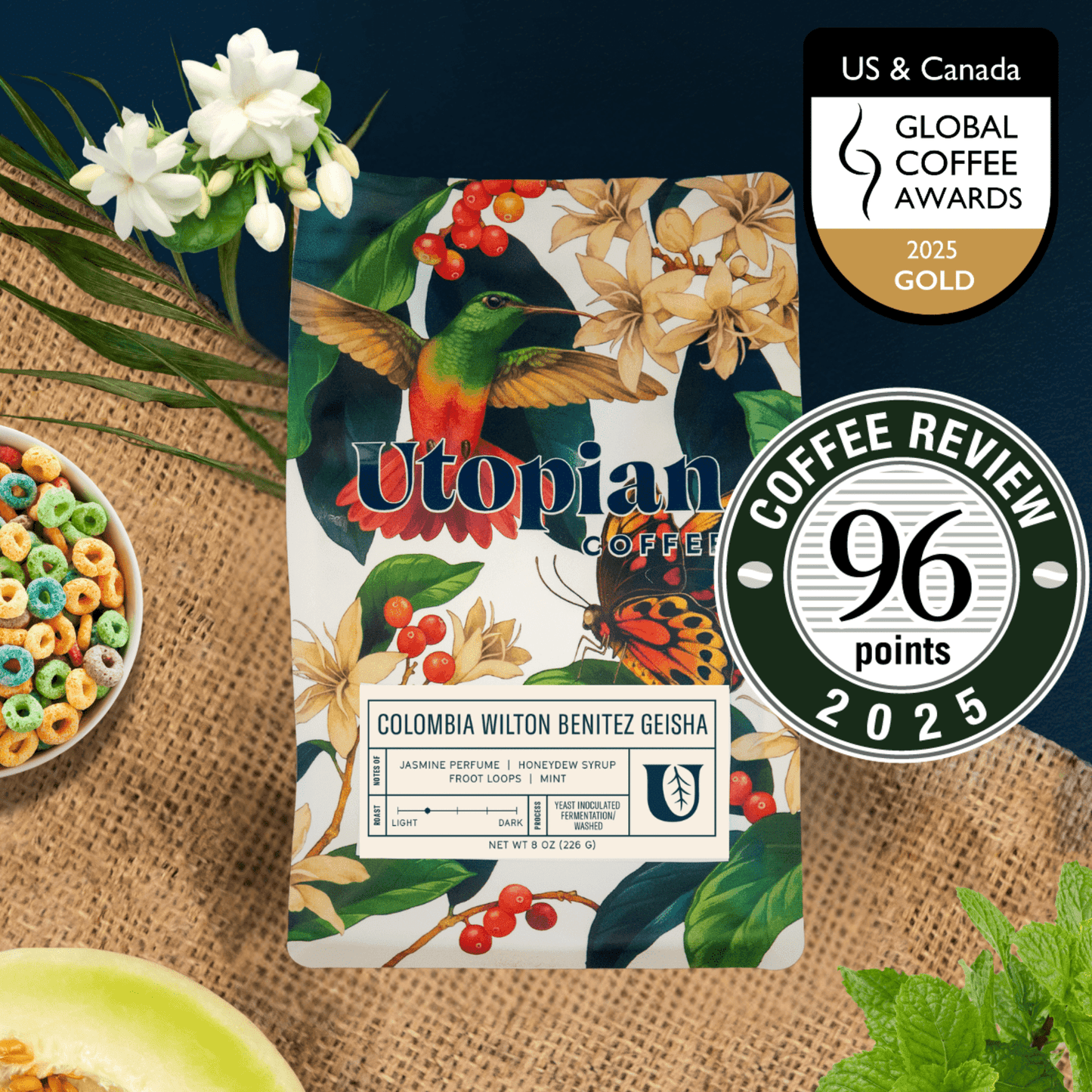 Colombia Wilton Benitez Geisha - Utopian Coffee