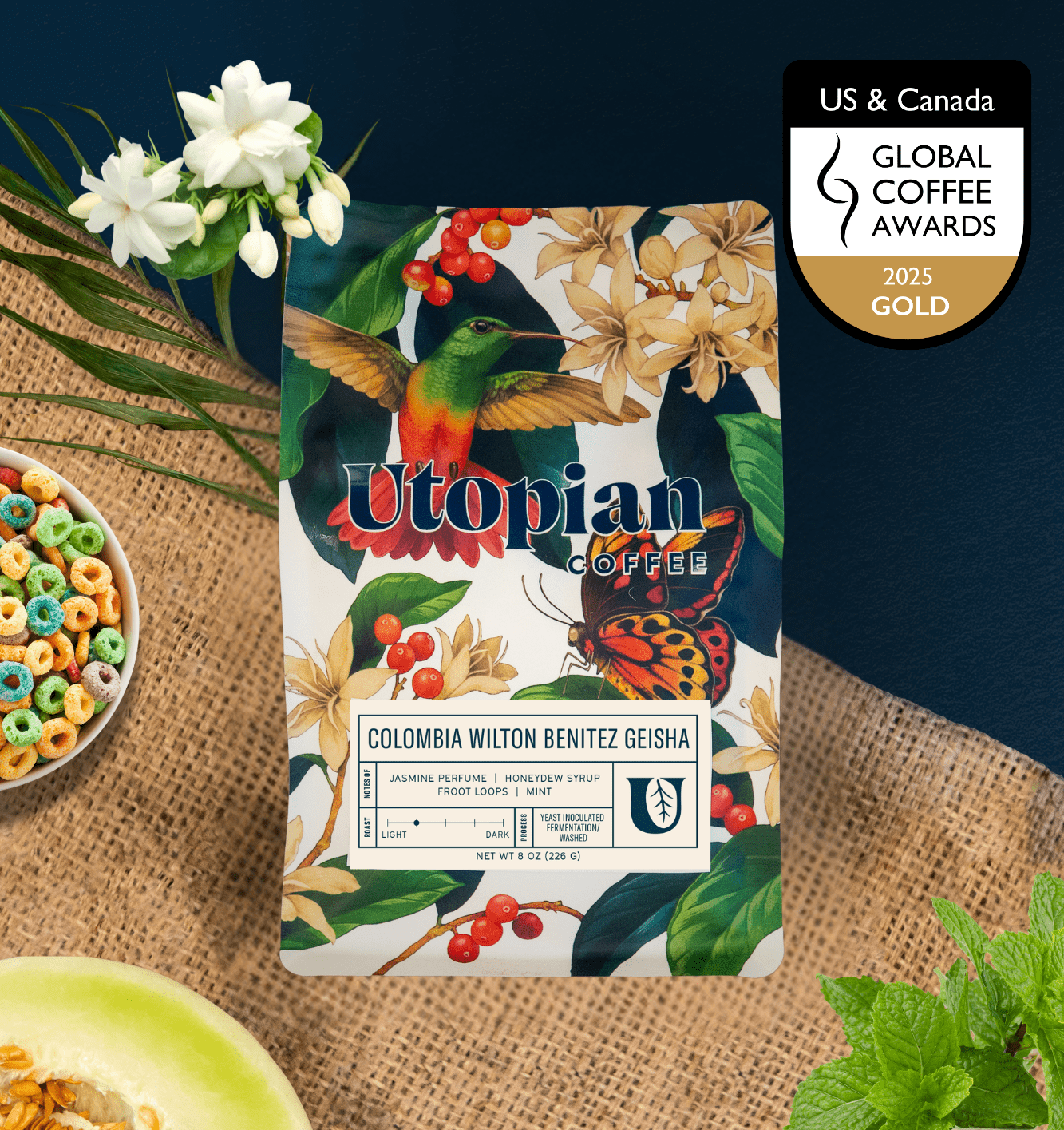 Colombia Wilton Benitez Geisha - Utopian Coffee