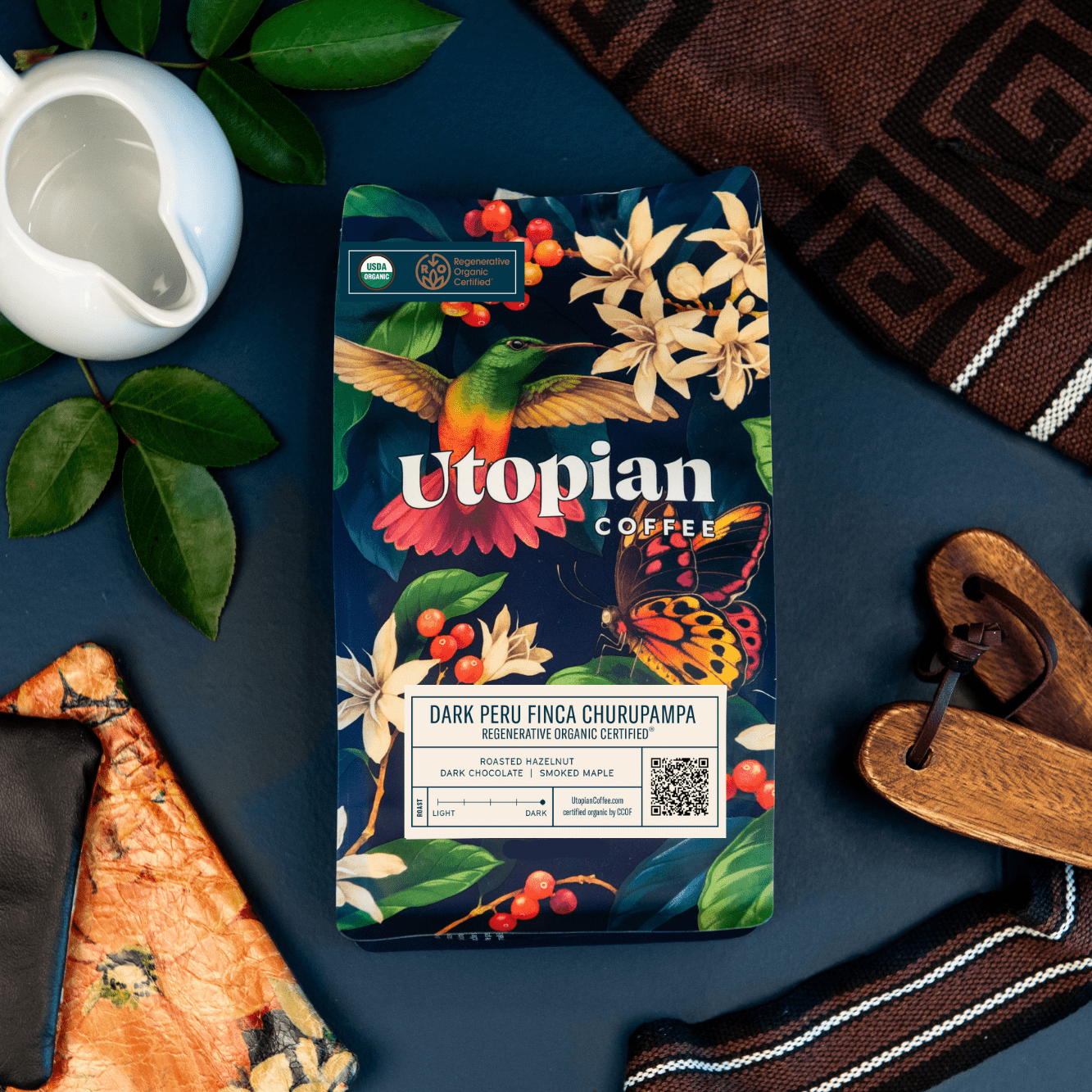 Dark Peru Finca Churupampa - Regenerative Organic Certified® - Utopian Coffee