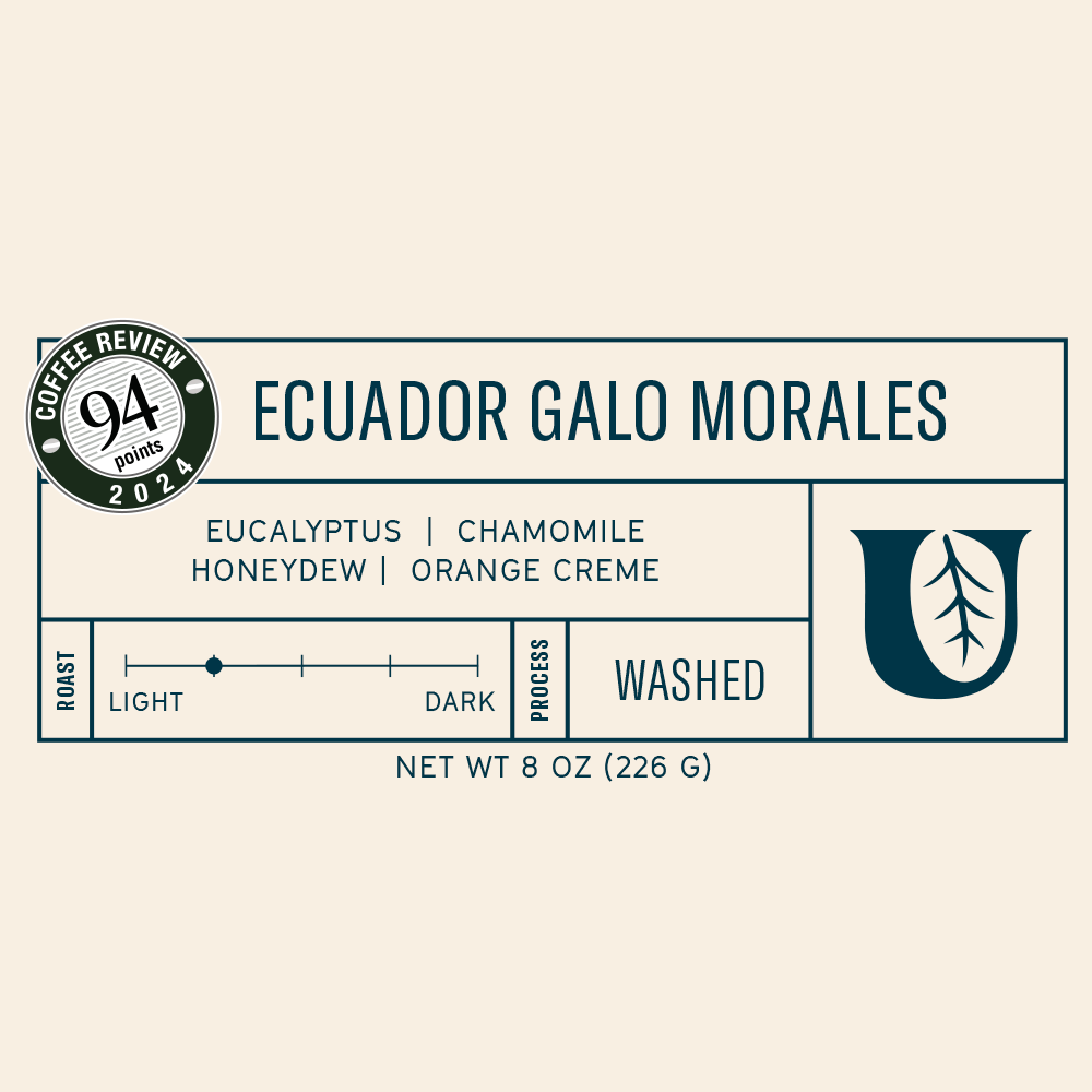 Ecuador Galo Morales - Utopian Coffee