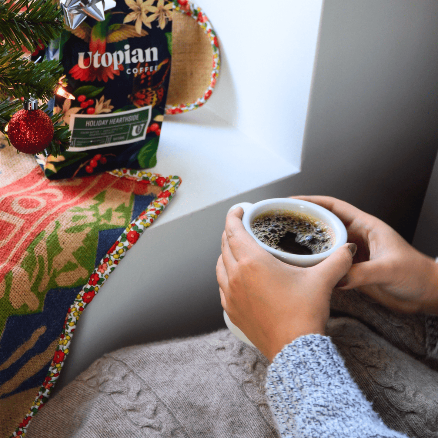 
                  
                    Holiday Hearthside - Utopian Coffee
                  
                