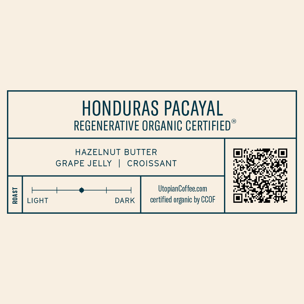 Honduras Pacayal - Regenerative Organic Certified® - Utopian Coffee