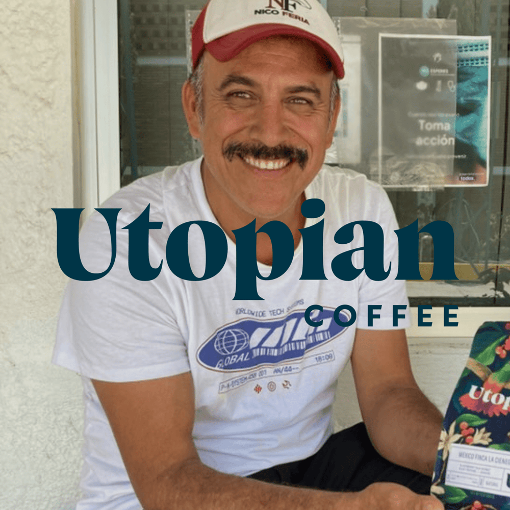 Mex Olegario Notecard - FREE Add - on - Utopian Coffee