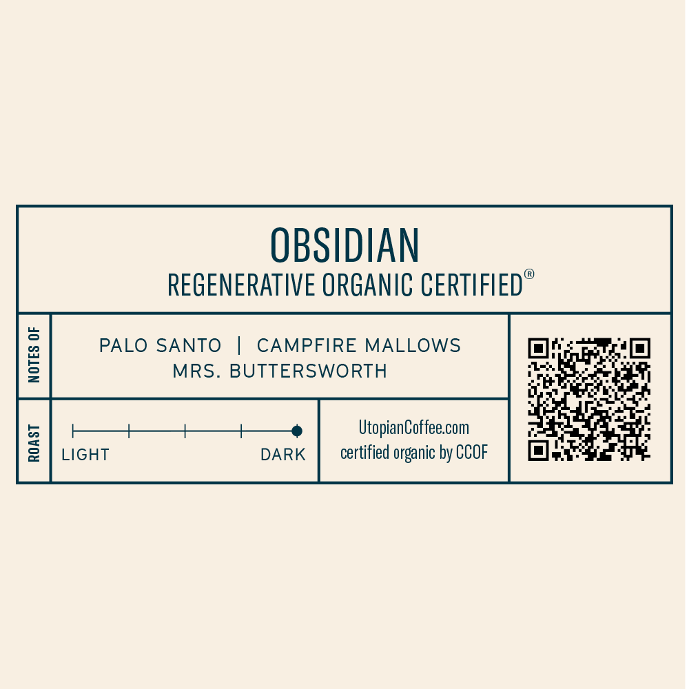 
                  
                    Obsidian - Regenerative Organic Certified® Gift Subscription - Utopian Coffee
                  
                