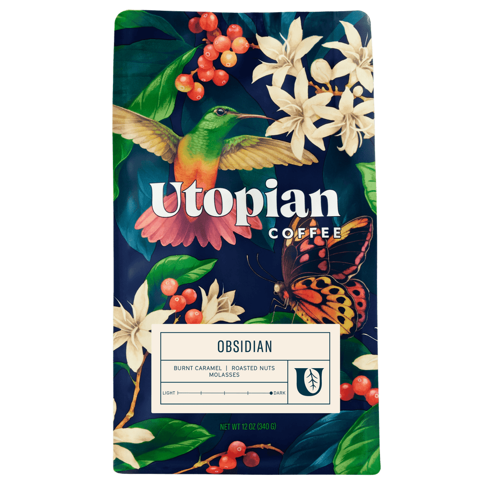 
                  
                    Obsidian - Regenerative Organic Certified® Gift Subscription - Utopian Coffee
                  
                