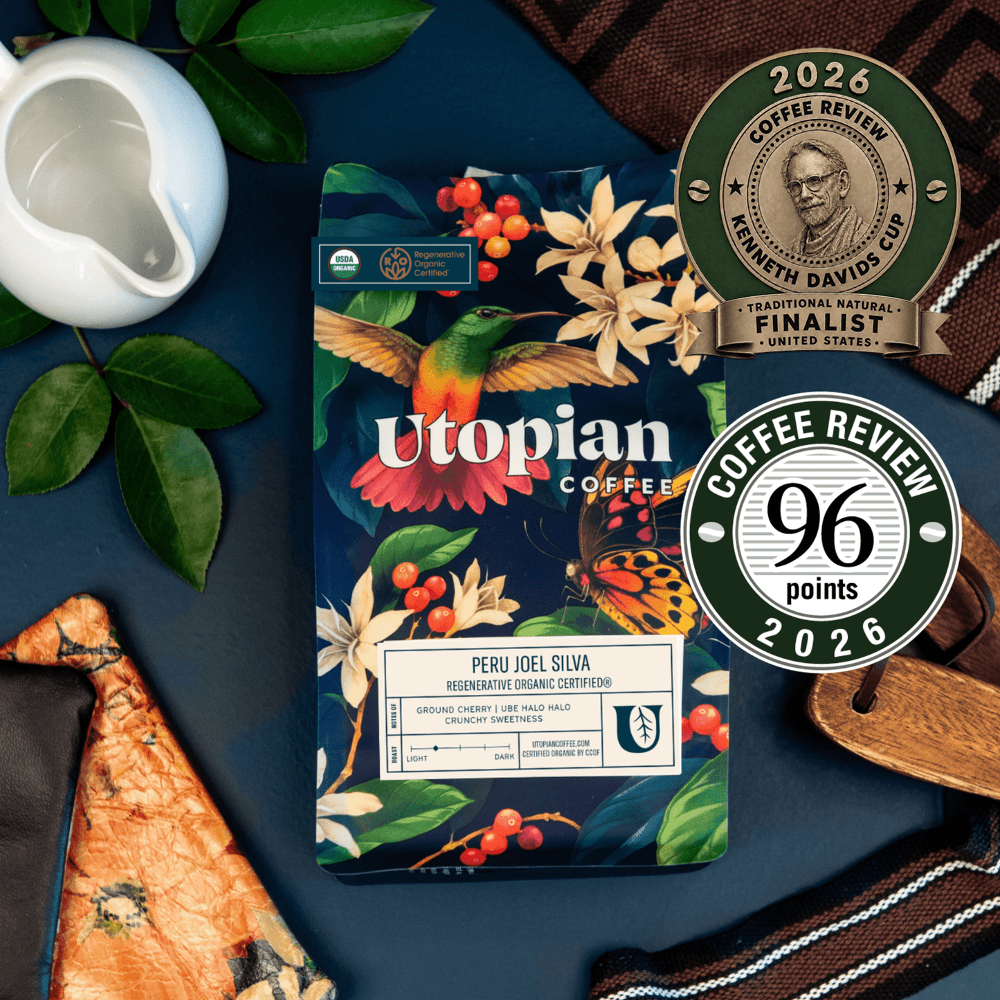 Peru Joel Silva - Regenerative Organic Certified® - Utopian Coffee