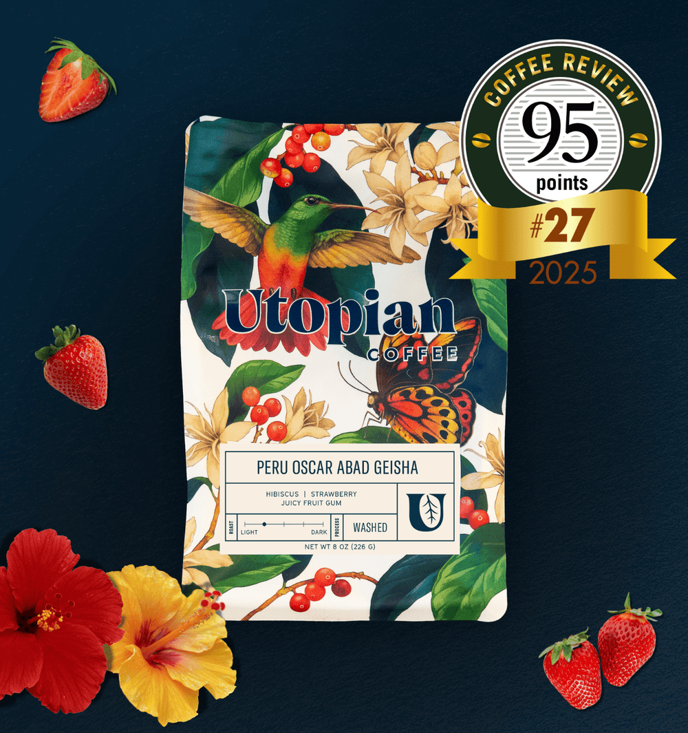 Peru Oscar Abad Geisha - Utopian Coffee