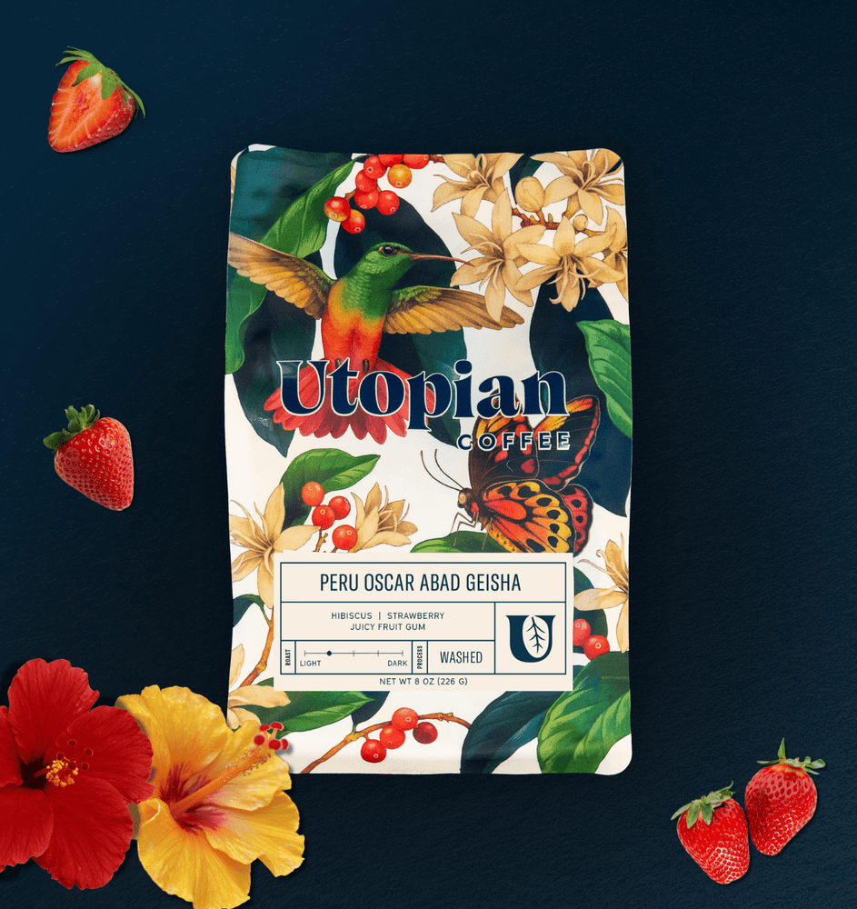 Peru Oscar Abad Geisha - Utopian Coffee