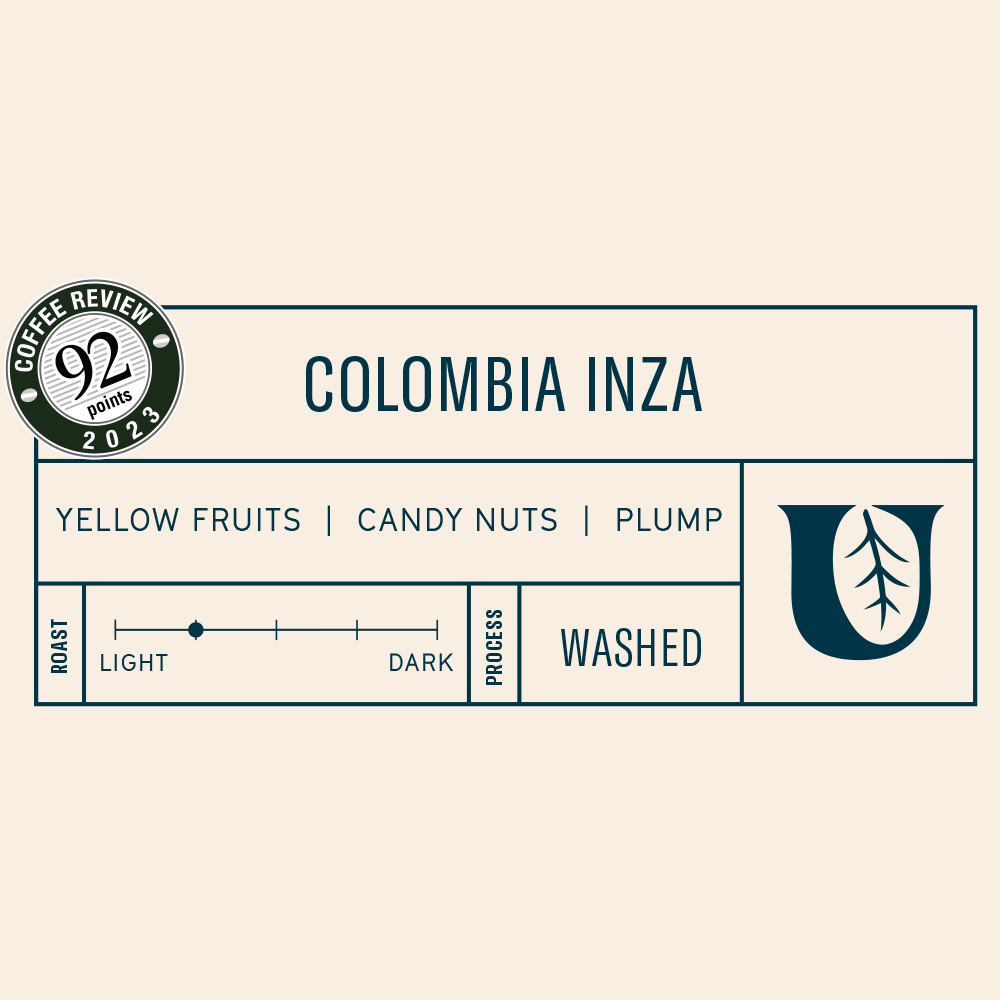 
                  
                    Colombia Inza - Utopian Coffee
                  
                