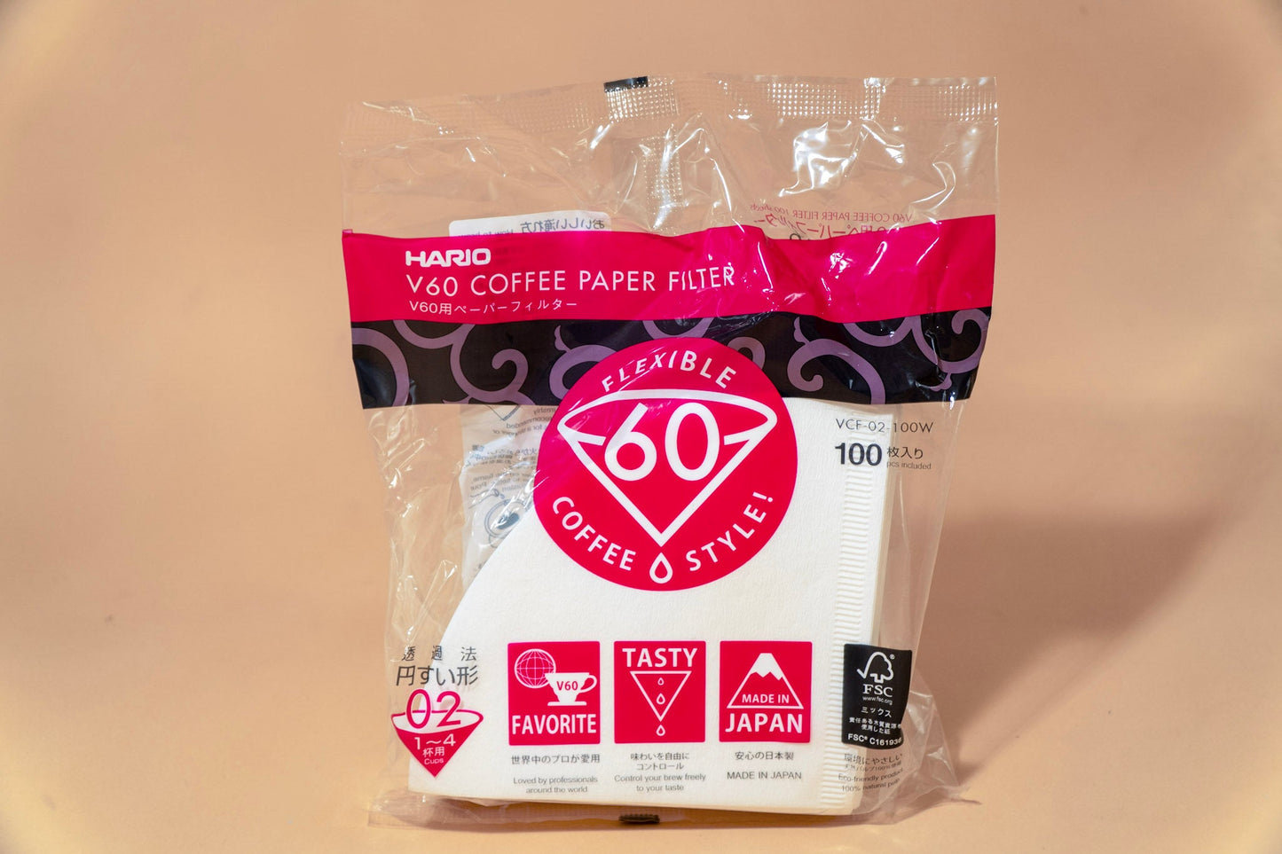 Hario V60 Coffee Paper Filter 100c - Utopian Coffee